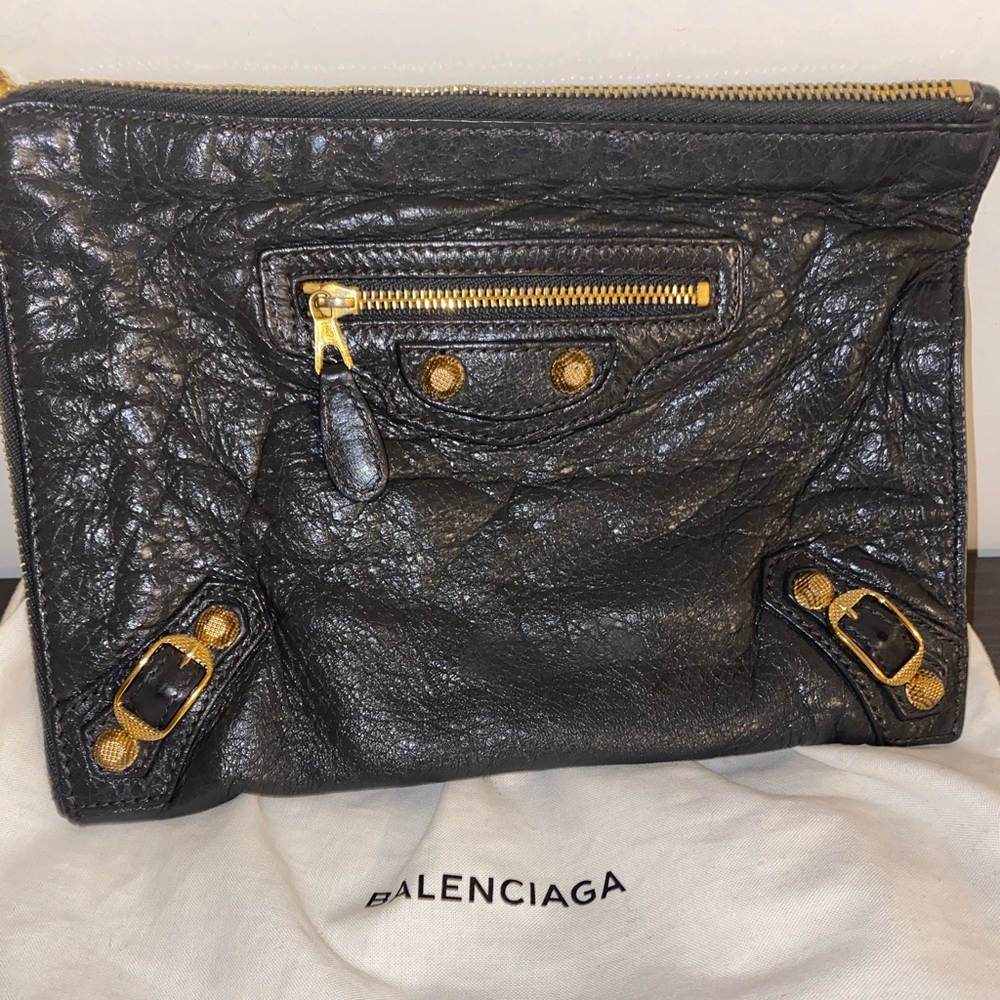 100% Authentic Balenciaga Clutch